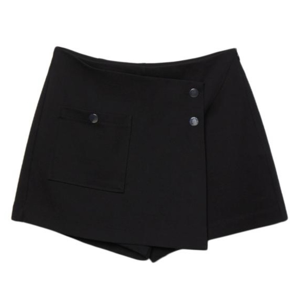 STRADIVARIUS Black Skort